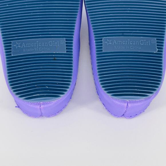 Authentic My American Girl Doll Lilac / Purple Shoes / Flats for 18" Dolls - GUC - Picture 15 of 15